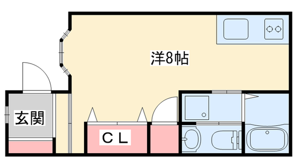 岩下ハイツの物件間取画像